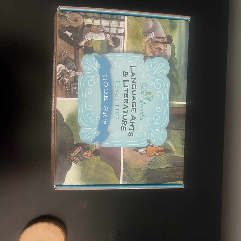 Language Arts & Literature Book Set for Kids 4 books like new condition Book